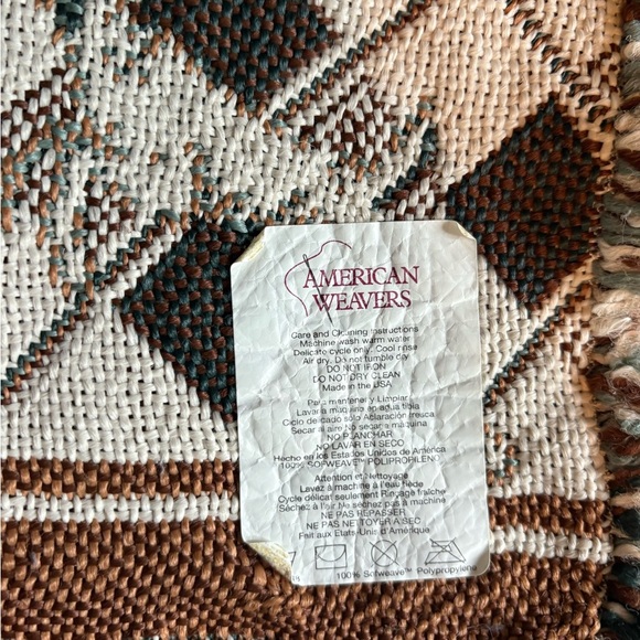 Vintage Deer Tapestry Throw Blanket - Picture 4 of 7